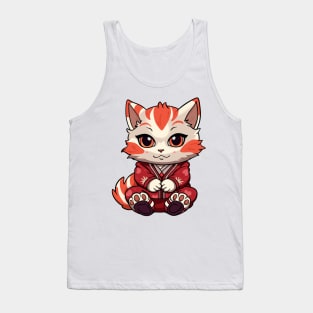 Cat Couture: Kimono Chronicles Tank Top